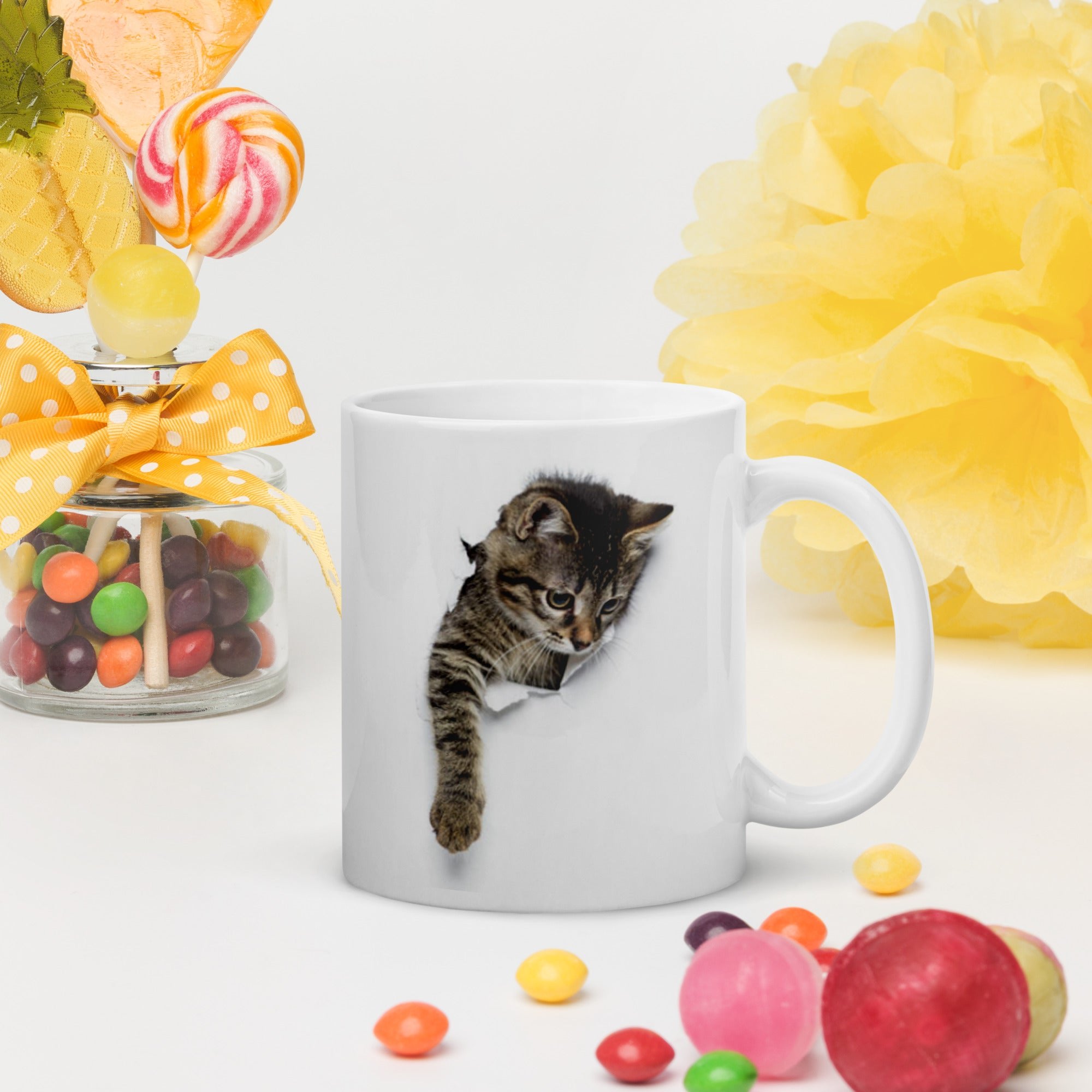 【Northmallオリジナル】キャットプリントマグカップNo.7※送料込