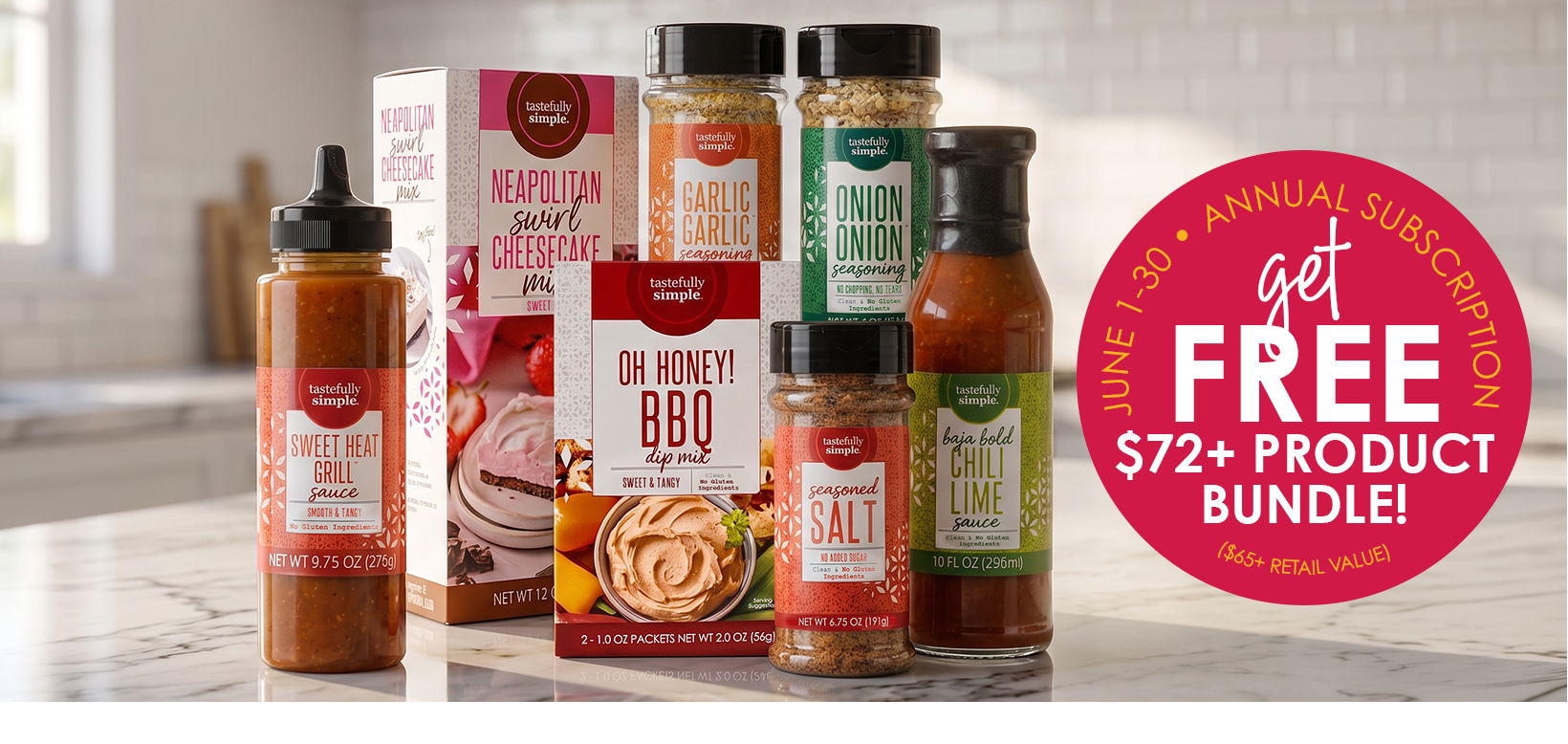 Get a free $72 plus product bundle with an annual TS Ambassador subscription.