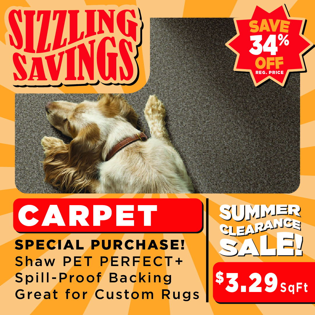 Shaw Pet Perfect Carpet Sizzling Savings