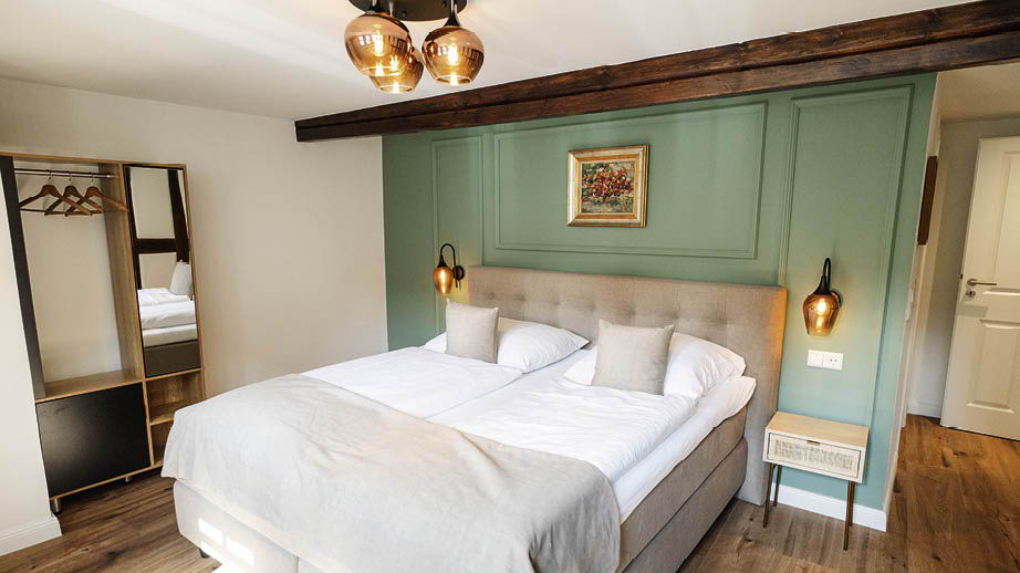 Ferienhaus Zenthaus Schlafzimmer 2