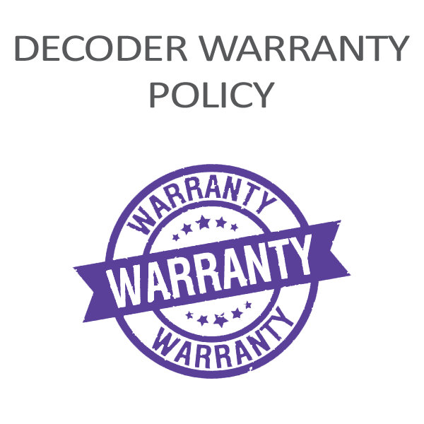 Decoder Warranty