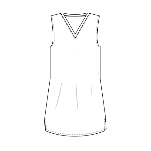 Rendering of a tunic for Miik design contest