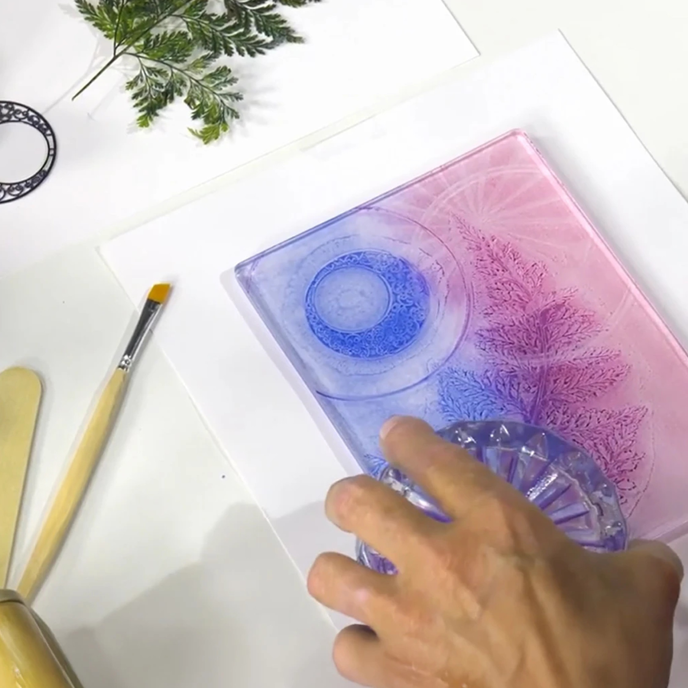 An image of a Speedball Gel Printing Plate.