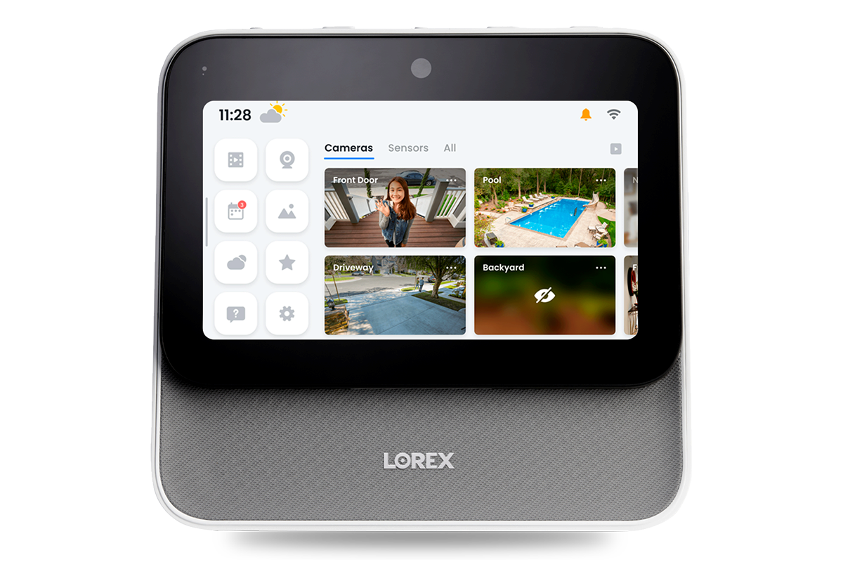 Shop the Lorex Smart Home Security Center wireless touch recorder