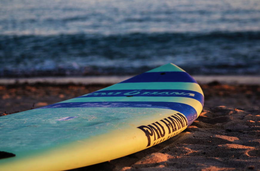 Doheney State Beach Park in Dana Point California Pau Hana carve surfing sup