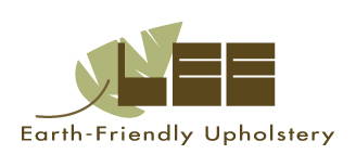 Lee logo: Earth-Friendly Upholstery