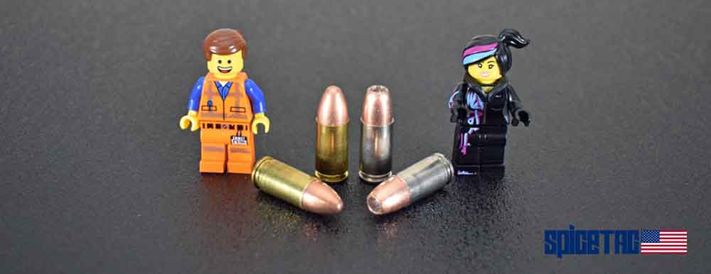 Hollow point bullets look very different from fmj bullets