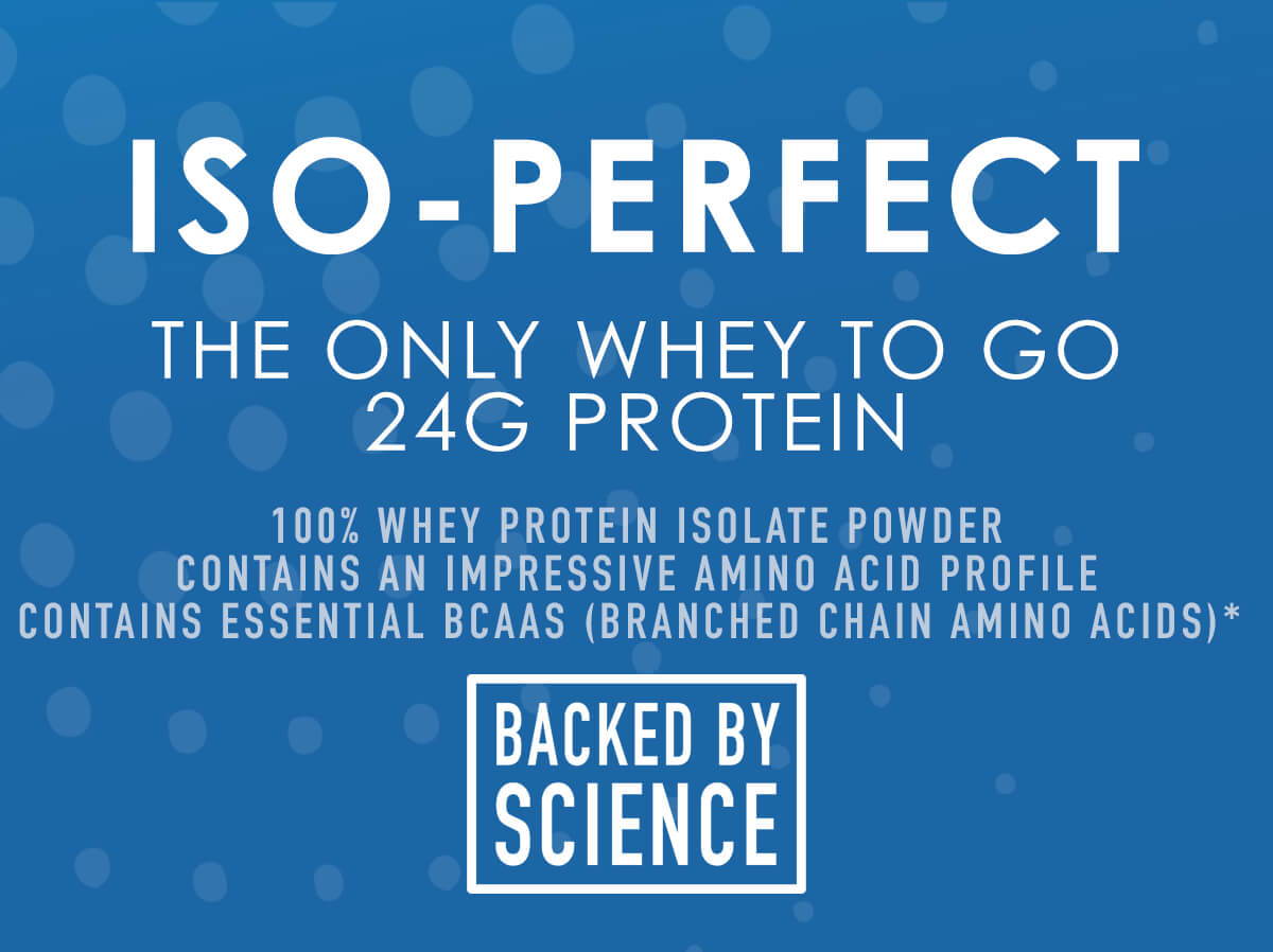 ISO-Perfect - The only whey to go 24g protein - NuEthix