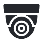 bullet security camera icon
