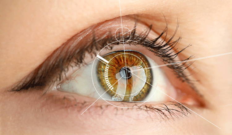 Iridology Eye Image