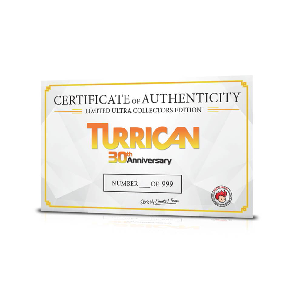 Turrican - Ultra Collector's Edition - Strictly Limited Turrican - Ultra Collector's Edition - Strictly Limited