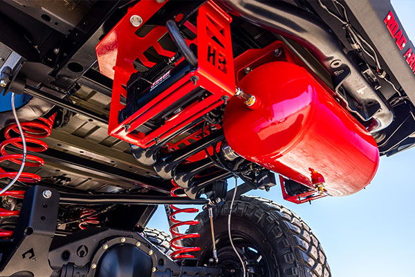 Red State Performance's 2020 Jeep Gladiator 6-Wheel Hellcat