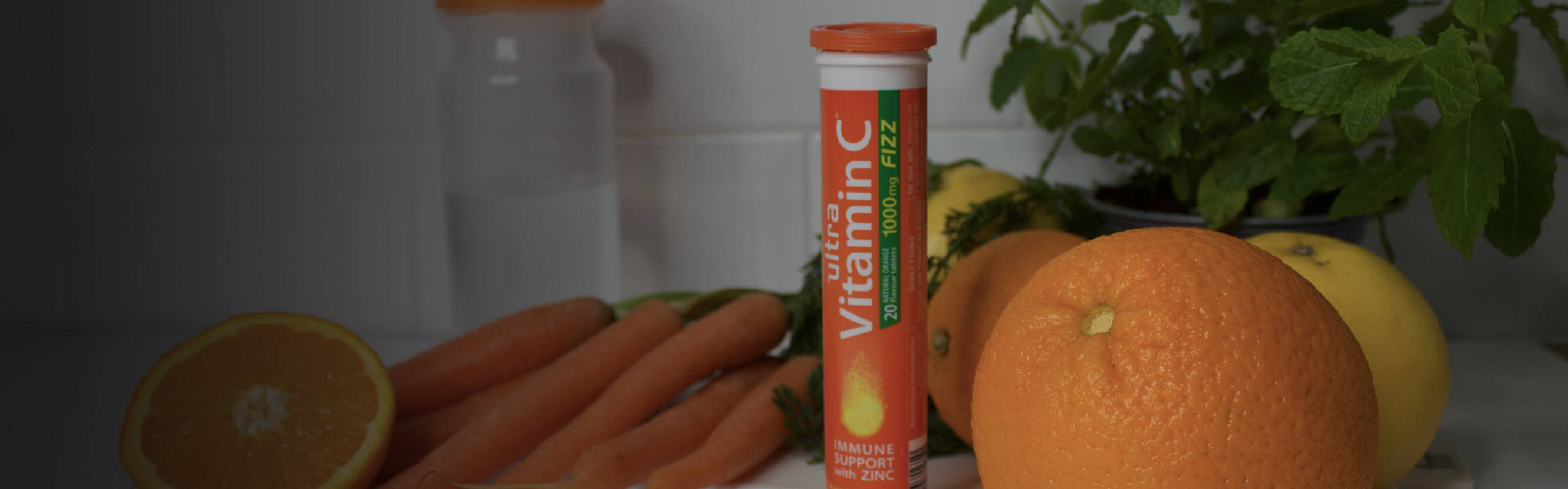  Post-exercise, on-the-go or just as part of your morning routine, Ultra Vitamin C Fizz is a quick-and-easy way to safeguard your diet. Just add water and drink in some extra nutrition with Vitamin C and Zinc which contribute to the normal functioning of the immune system. 