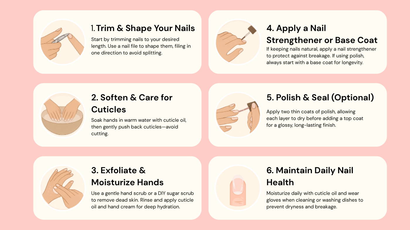 DIY Nail Care Routine How To Keep Your Nails Healthy And Strong 