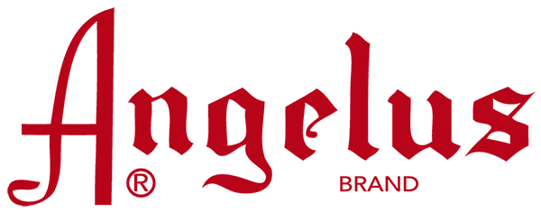 links to angelus brand video. angelus logo