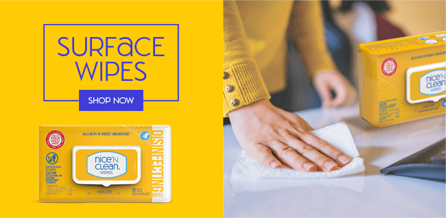 Nice 'N Clean Disinfectant Wipes - Shop Now