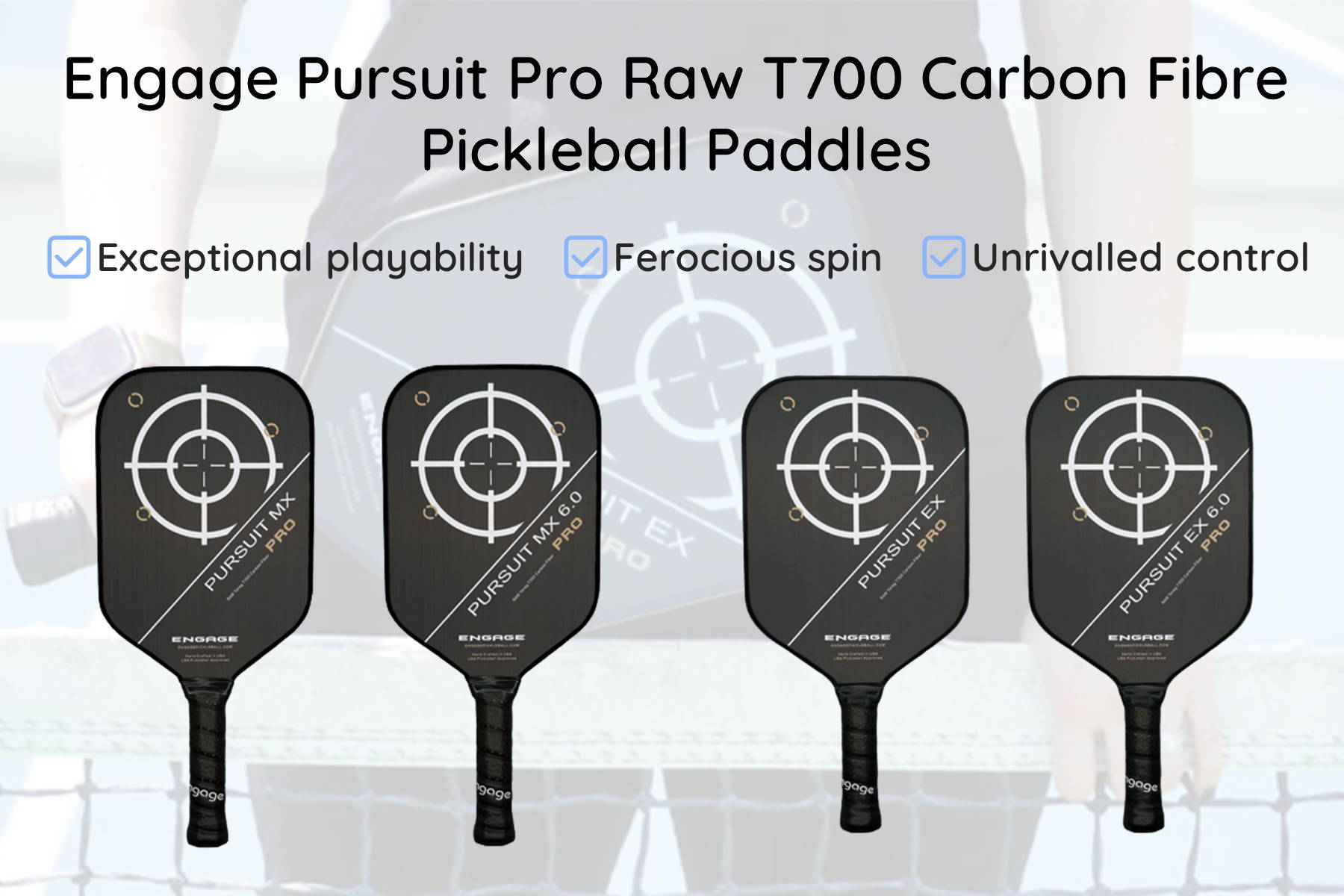 Engage Pursuit Pro Pickleball Paddles