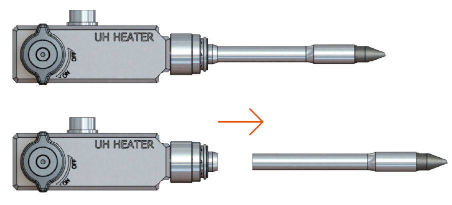 UH Heater For Automated Soldering