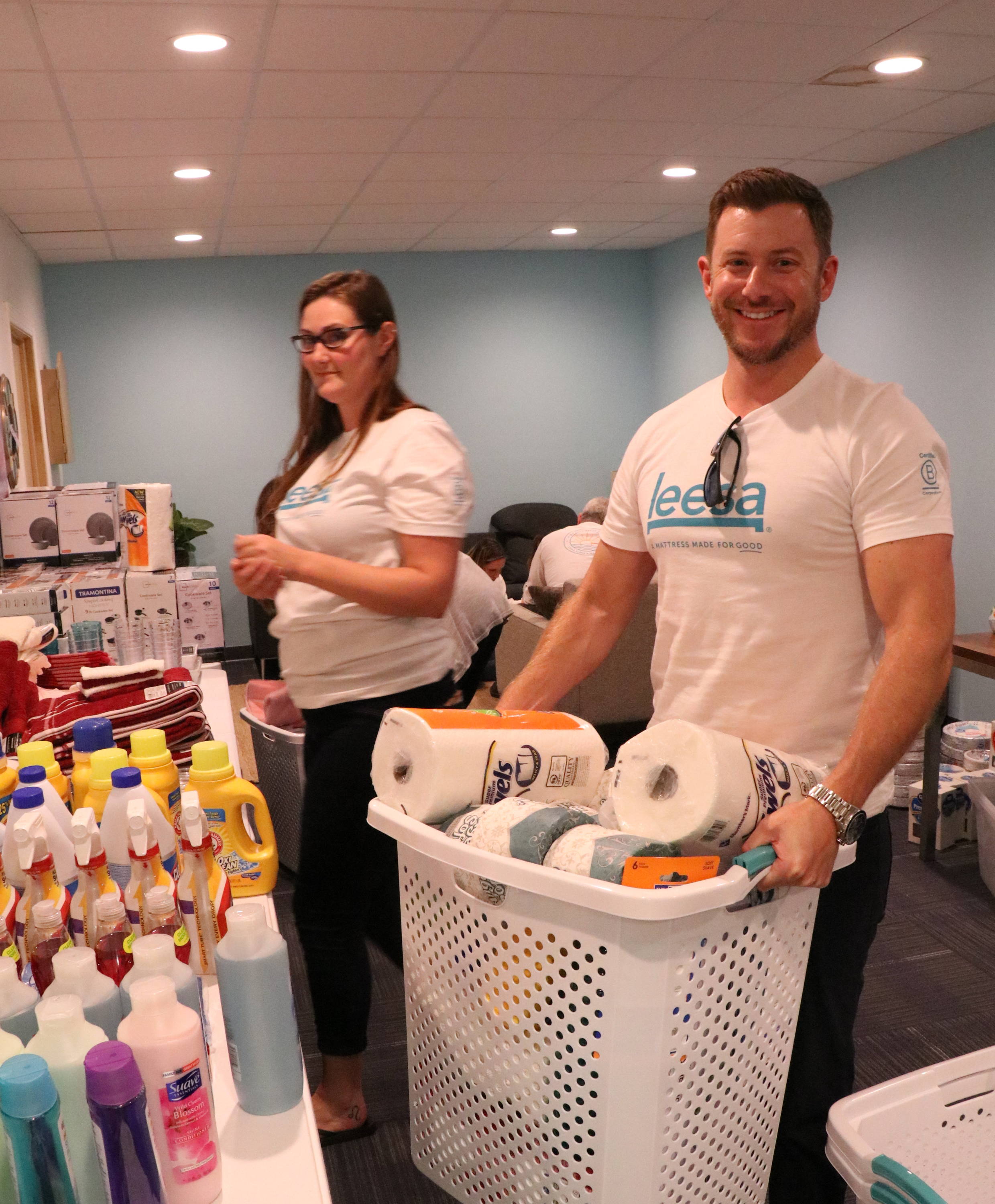 Leesa Culture Day Making Welcome Kits