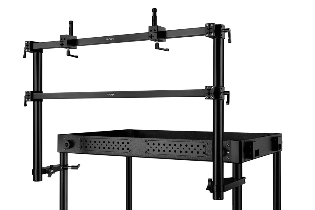 Proaim Multi Monitor Mounting System for Video Camera Production Carts