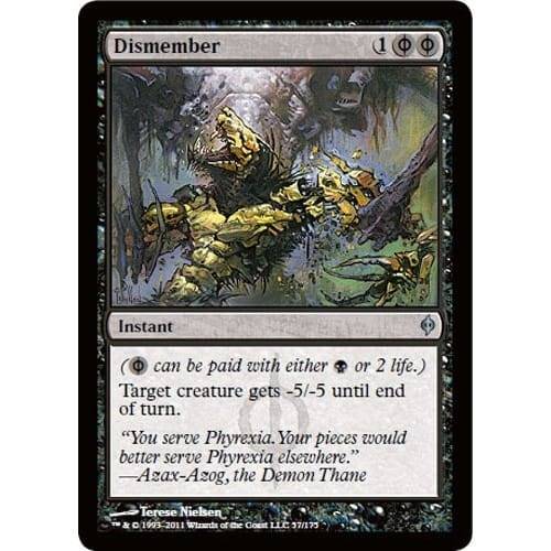 dismember instant card