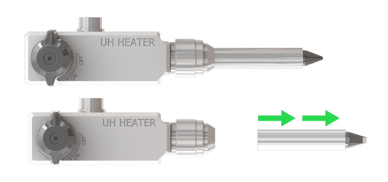 UH Heater for robotic soldering fancort industries and japan unix