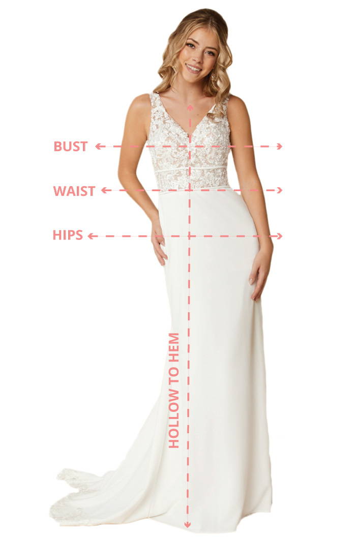 how to take measurements for a dress