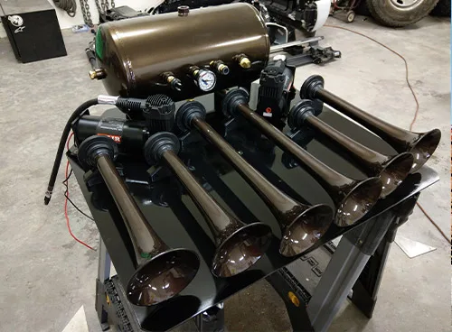 Shawn's 2018 Ford F350 Train Horn Install