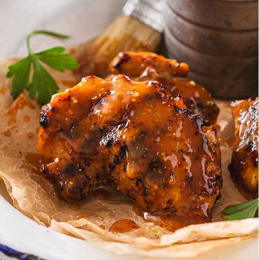 view sweet heat grilled chicken recipe