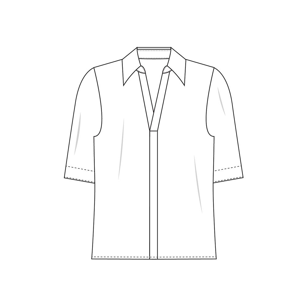 Mockup of Miik design contest submission of a shirt