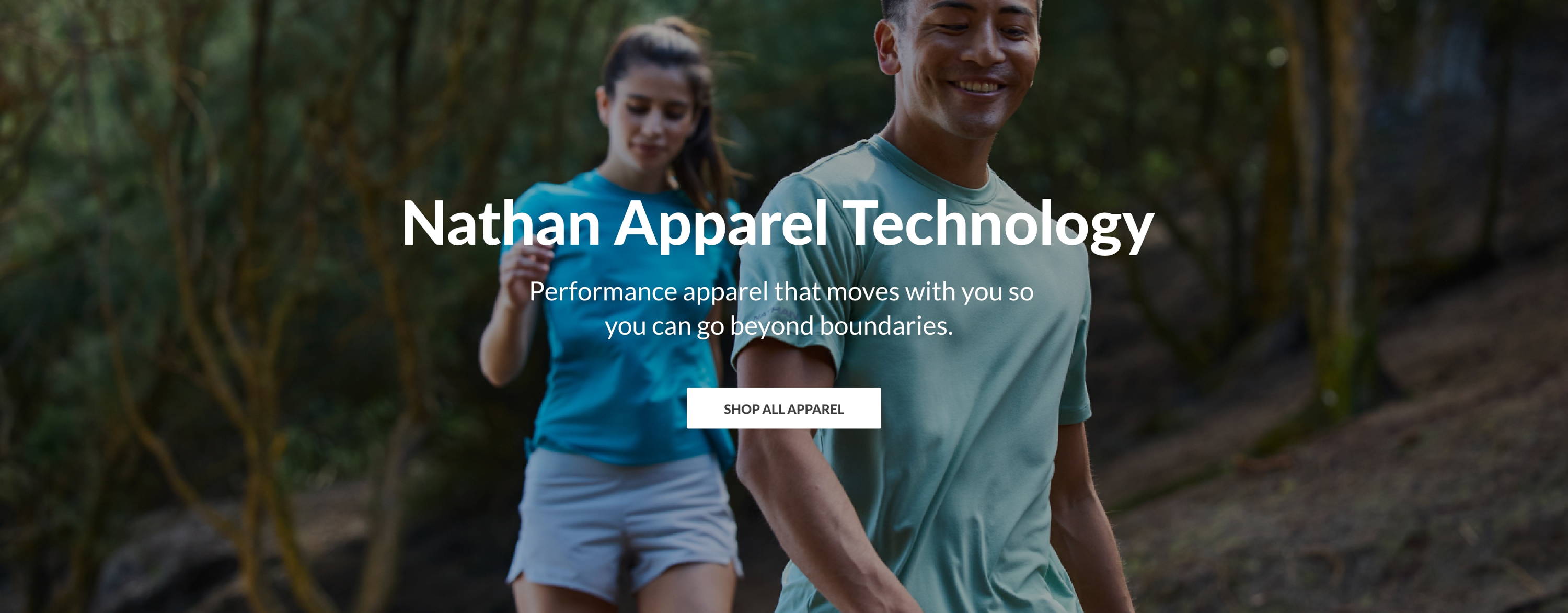 Nathan Apparel Technology - Performance apparel that moves with you so you can go beyond boundaries - Shop All Apparel