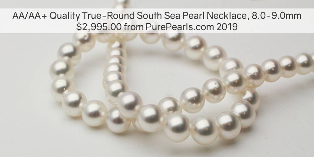 South Sea Pearl Necklace Value: AA/AA+ Quality