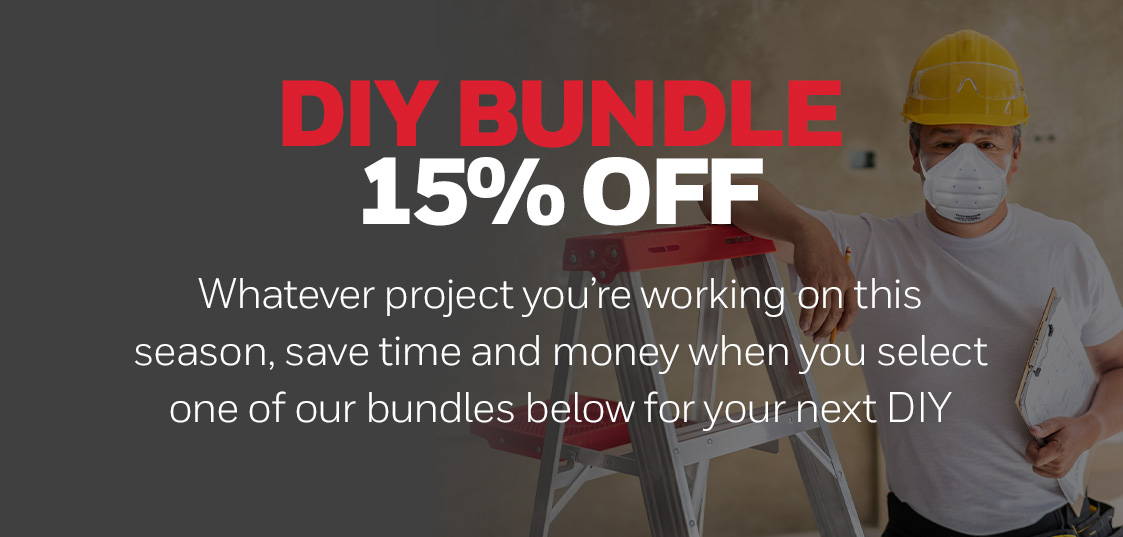 Whatever project you’re working on this season, save time and money when you select one of our bundles below for your next DIY