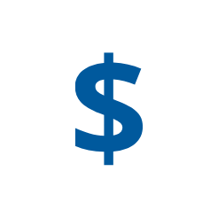 Icon with $ sign