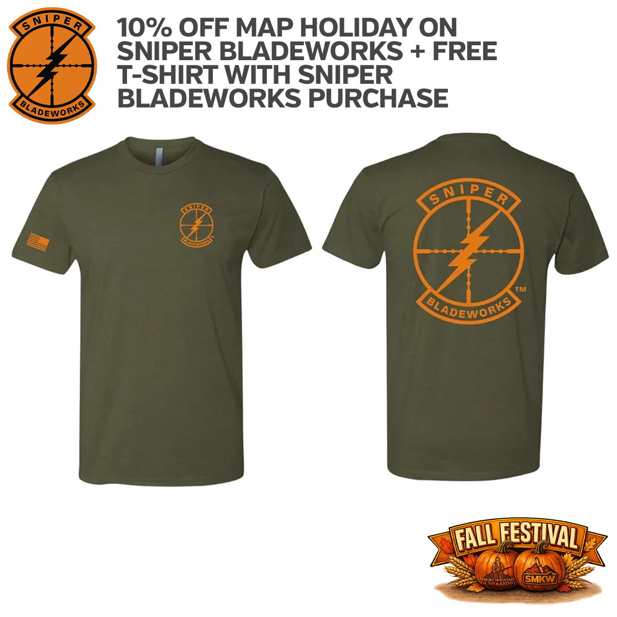 Sniper Blade Works Promo at Fall Festival