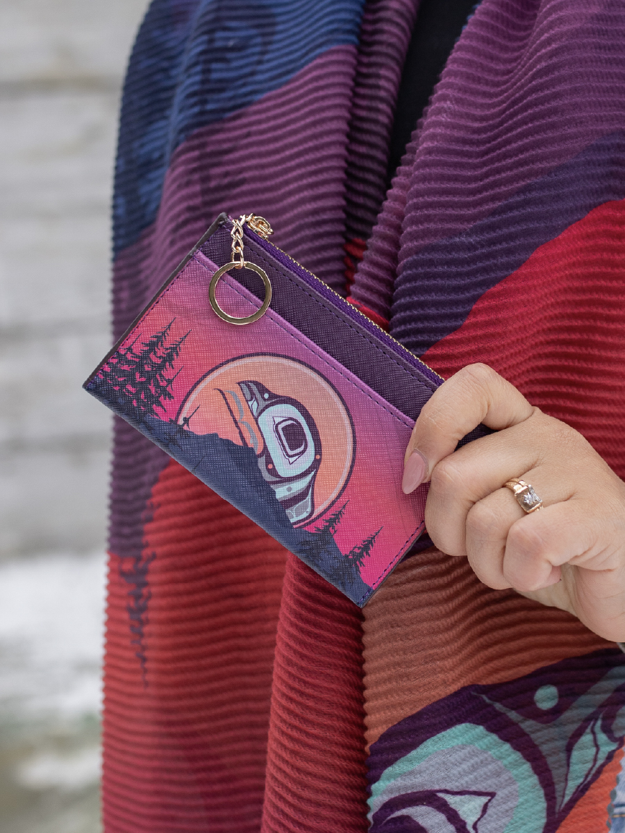 The Light Keeper Zippered Card Wallet by Adam Lewis