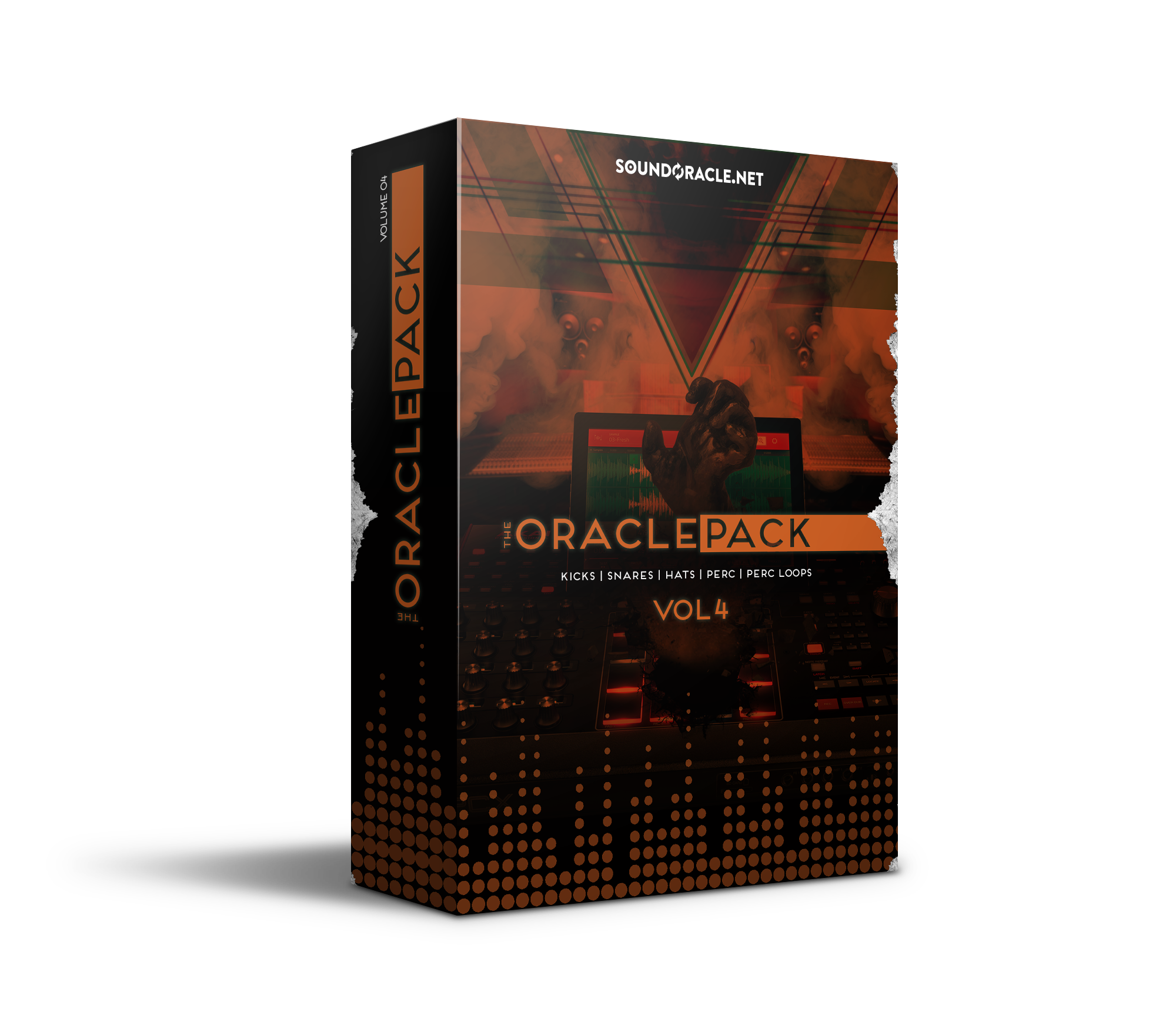 The Oracle Pack Vol 4, Oracle Kit, Oracle Pack, Oracle Pack Series, Sample Kit, Sounds, Sound Kit, Sound Library, Drums, Drum Kit, Percussion, Percussion Loops, Kicks, Snares, Hats, Perc, Perc Loops, SoundOracle, SoundOracle Sound Kits, Hip Hop, EDM, Producers, Music Producers, Beats, Beatmakers, Beat Makers, Beatmaking, Beat Making