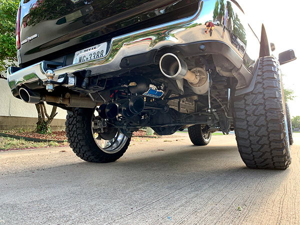 Angel's 2019 Ram 1500 with Conductor’s Special 244K Train Horn Kit