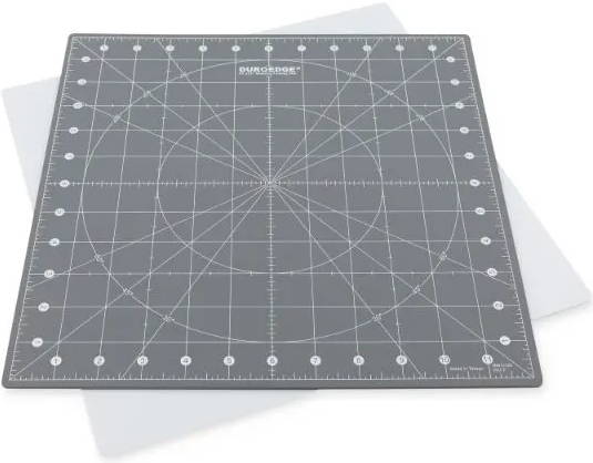 Madam Sew Self Healing Cutting Mat, 12x12 Rotating Cutting Mat for  Quilting, Sewing and Crafts Features 360 Degree Rotation, Lockable Non-Slip  Base