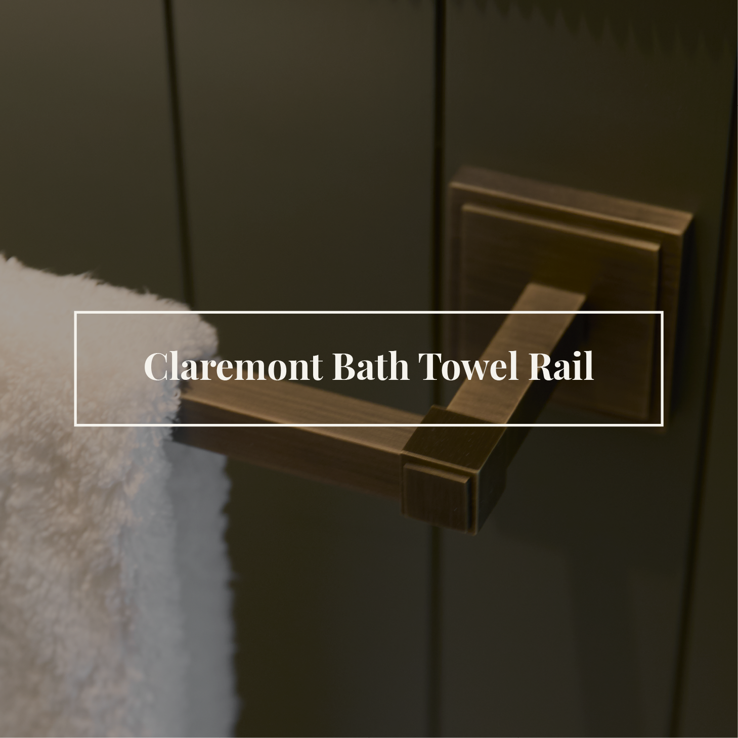 Claremont Bath Towel Rail