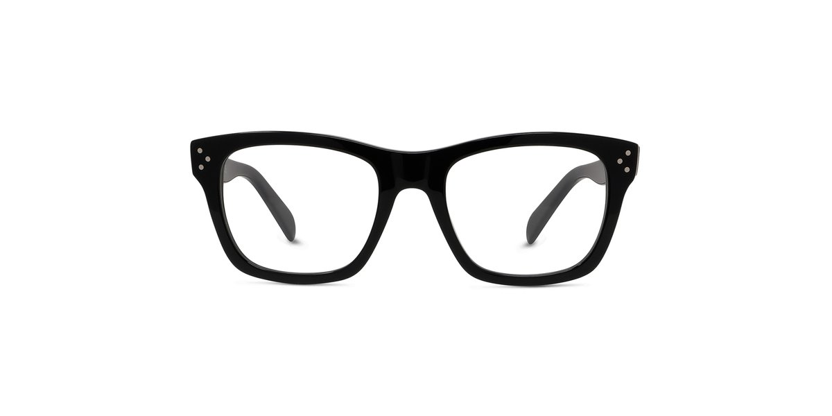 Shop the Shiny Black Square Men Eyeglasses