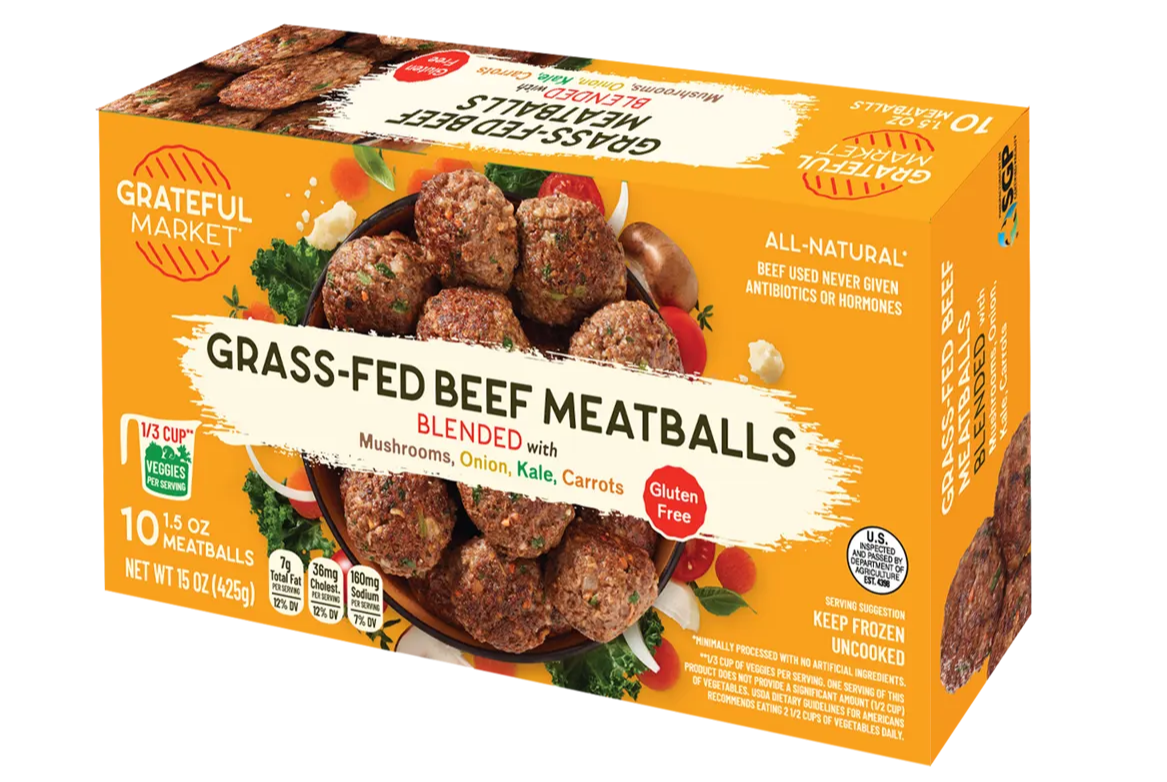 Grateful Grass Fed Meatballs