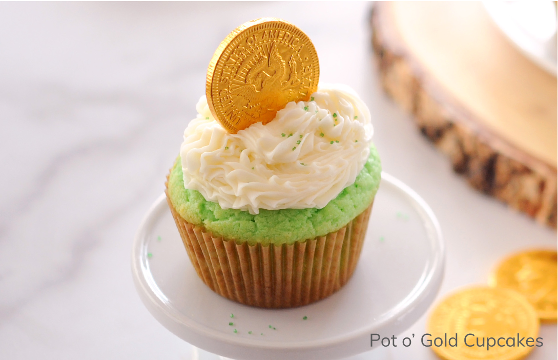 pot o' gold cupcakes