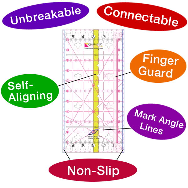 Guidelines Ruler by Guidelines4Quilting