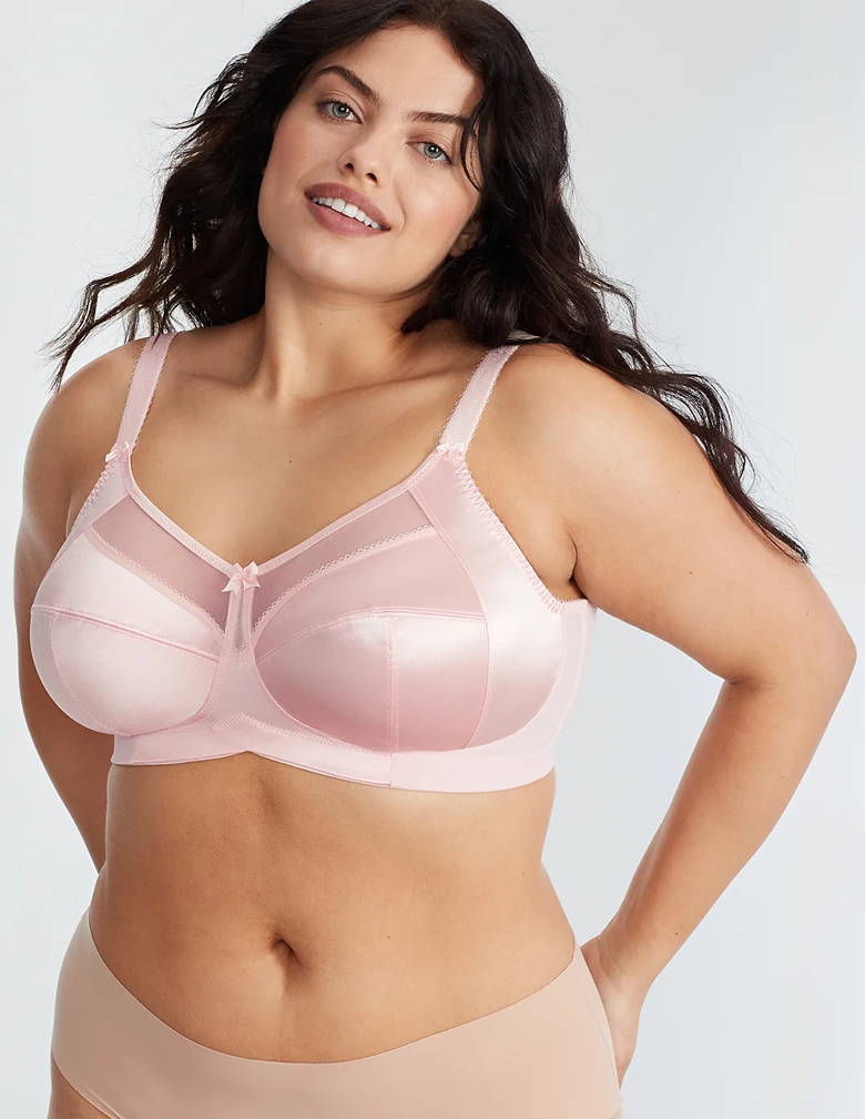 Goddess Keira GD6093 Pearl Blush Banded Wire Free Bra
