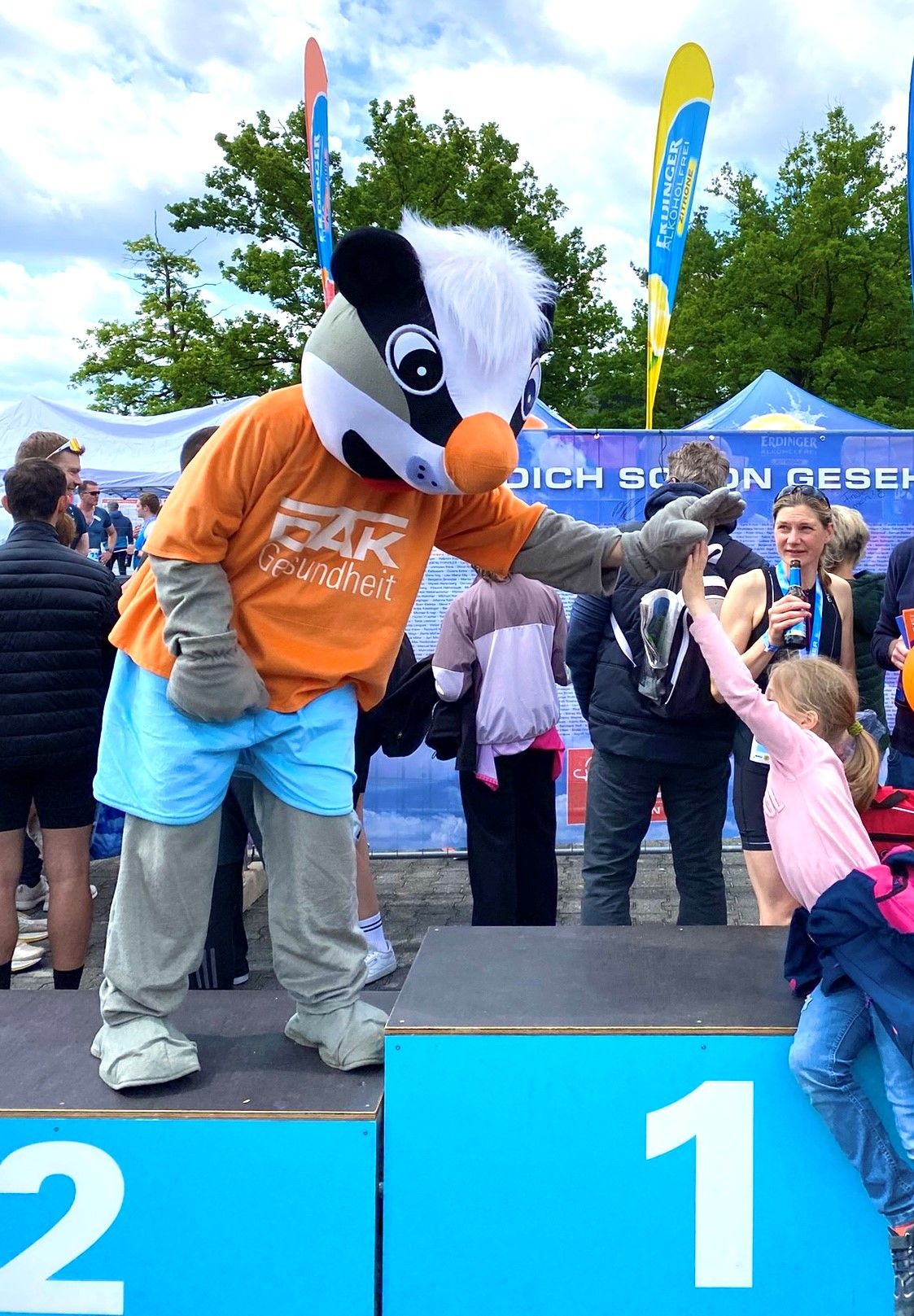 Max, das DAK Maskottchen