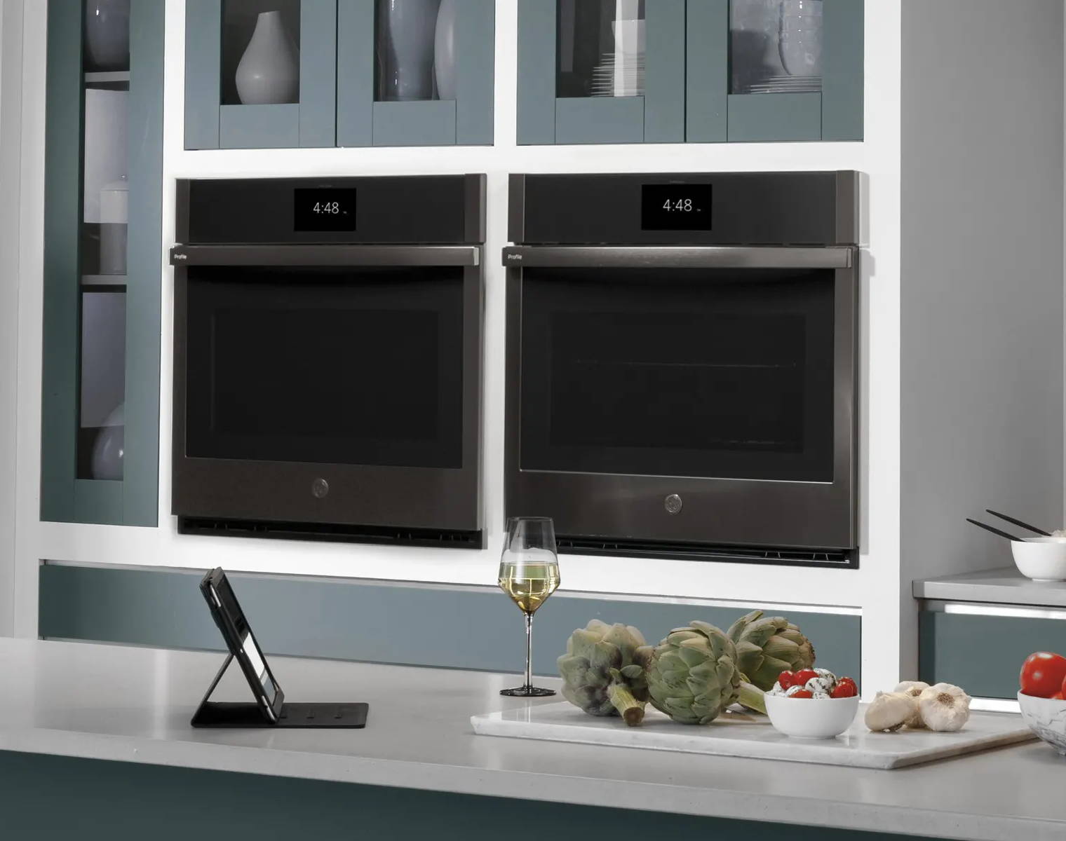 GE Profile Smart Wall Oven Kitchen