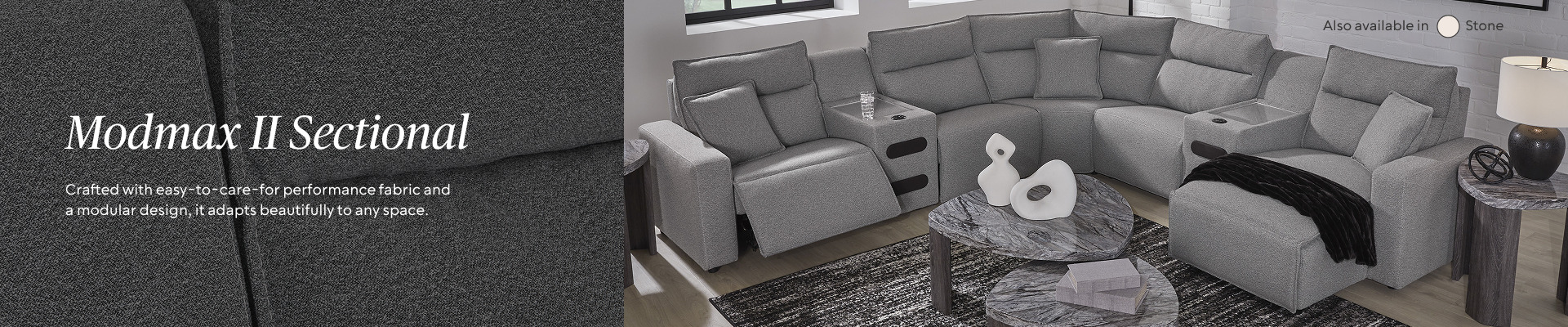Modmax II Reclining Sectional