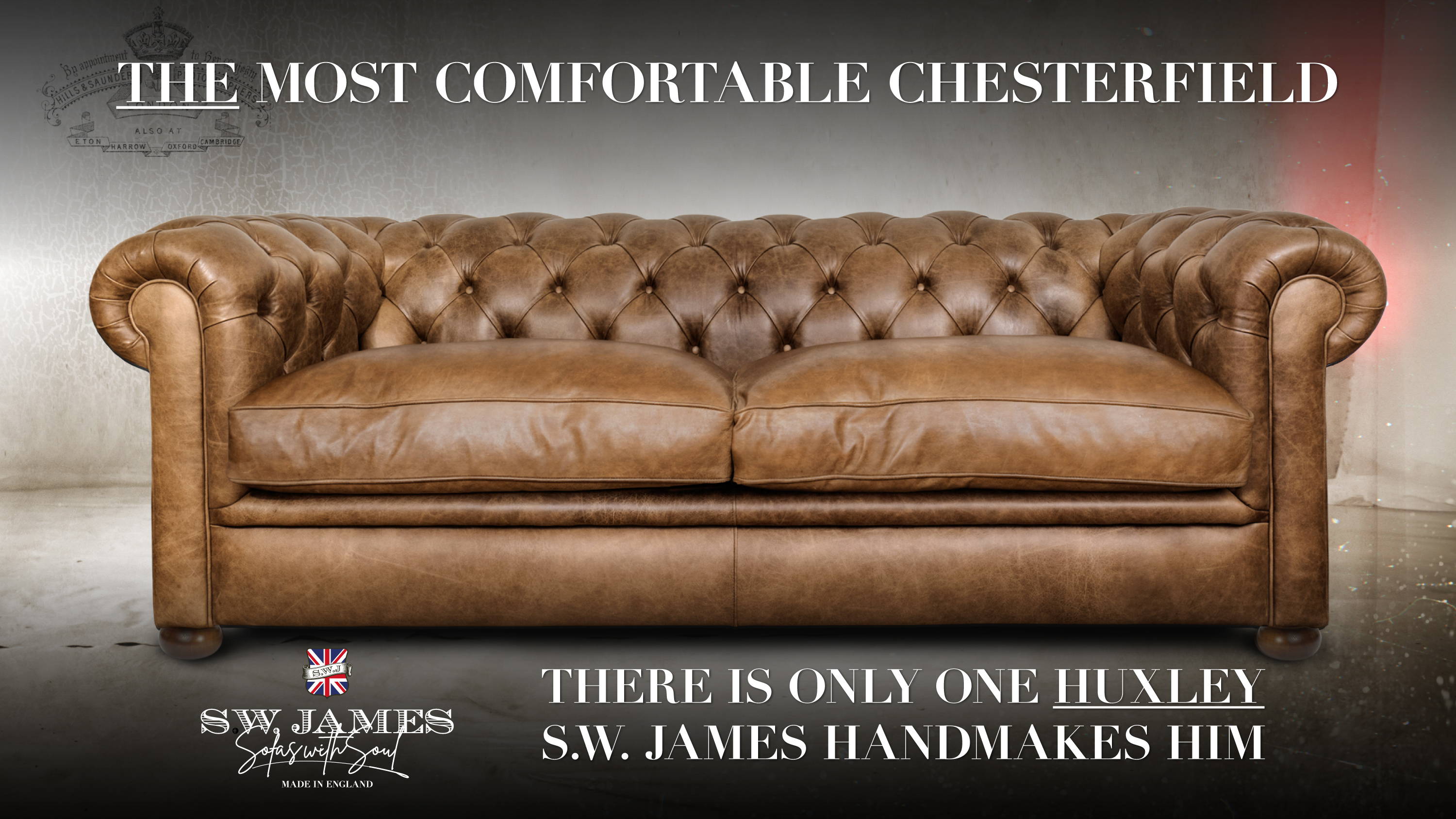 Huxley - The world's most comfortable Chesterfield 