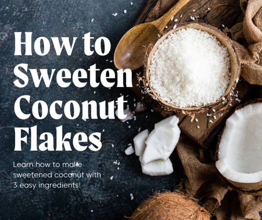 How to Sweeten Coconut Flakes